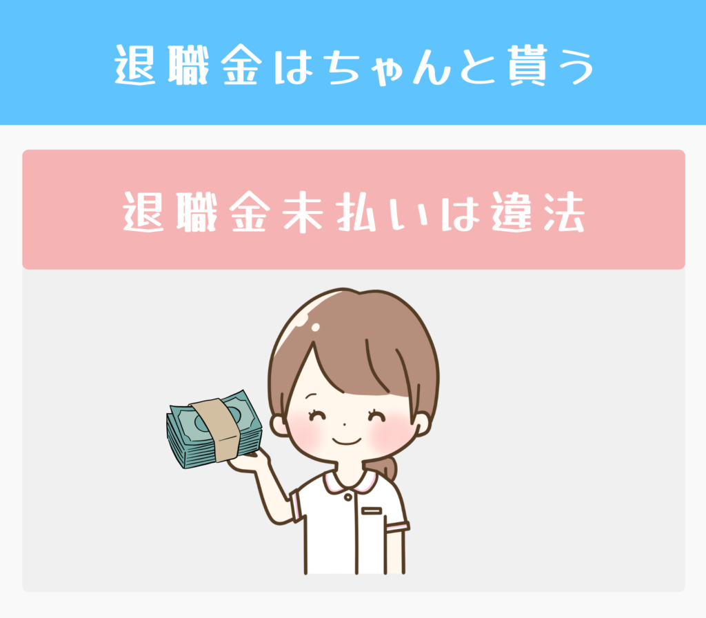 退職金は支給要件を満たしていればちゃんと貰える